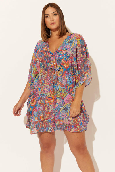 (PLUS) CAFTAN - GROOVY MULTI