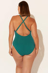 (PLUS) BASKET WEAVE LACE DOWN 1 PC - TROPIC THUNDER