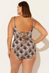 (PLUS) LACE DOWN TWIST 1 PC - SNAKE