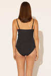 TWIST TANKINI TOP - BLACK