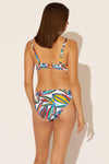 SIDE TAP HIPSTER BOTTOMS - LUSH MULTI