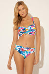 SARONG BOTTOMS - WHITE FLORAL