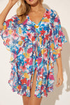CAFTAN - WHITE FLORAL