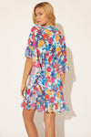 CAFTAN - WHITE FLORAL