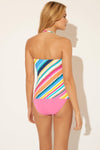TUBE TANKINI TOP - COLOR BOMB MULTI