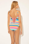 LACE DOWN 1 PC  - COLOR BOMB MULTI