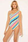 ONE SHOULDER 1 PC - COLOR BOMB MULTI