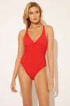 PLUNGE X-BACK 1 PC - SCARLET