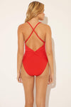 PLUNGE X-BACK 1 PC - SCARLET