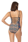 SCOOP NECK 1 PC - SAFARI MULTI