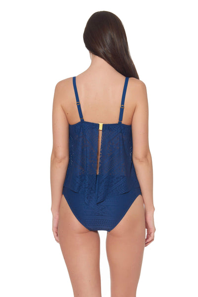 SIDE TAB HIPSTER BOTTOMS - NAVY