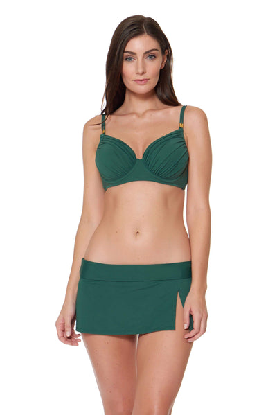 SKIRTED HIPSTER BOTTOMS - CAPE VERDE