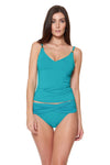 SCOOP NECK TANKINI TOP- SEA DIVE