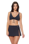 COVER UP SKIRT - BLACK