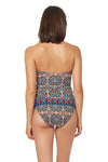 BANDEAU TANKINI TOP - SAFARI MULTI