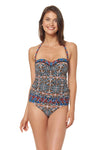 BANDEAU TANKINI TOP - SAFARI MULTI